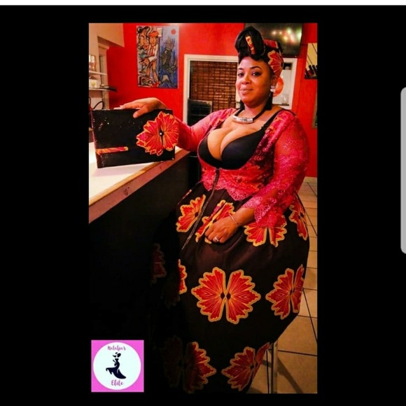 Couture Plus size 3 pc African Set - Picture 2 of 4